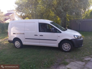 Volkswagen Caddy Maxi 2.0 benzyna +lpg niski przebieg 2014 rok fv23% hak klimatyzacja