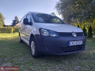 Volkswagen Caddy Maxi 2.0 benzyna +lpg niski przebieg 2014 rok fv23% hak klimatyzacja